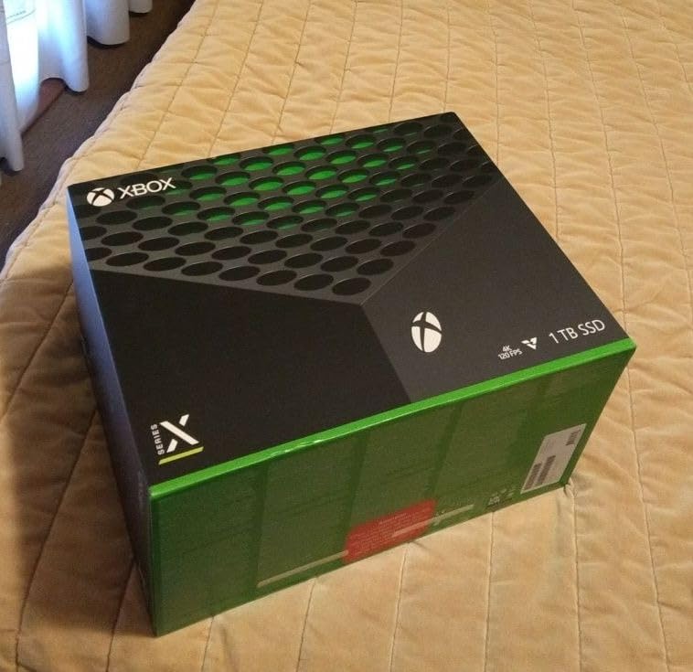Foto de la caja recibida por David E.
