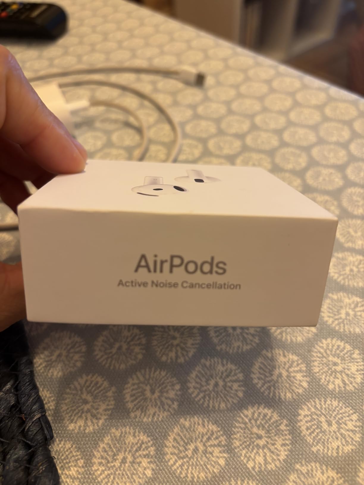 Foto de la caja recibida por Sofía G.